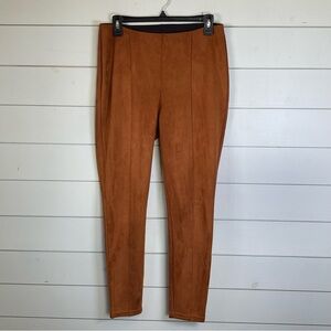 Simply Vera Vera Wang legging pants burnt orange color women’s size medium